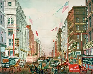 Glimpse: A glimpse of New York's dry goods district