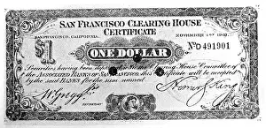 Dollar: Global economic crisis: A one dollar scrip