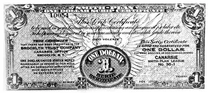 Dollar: Global economic crisis: Smith-Plan certificate from Brooklyn