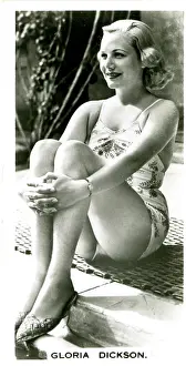 Relaxed: Gloria Dickson, American actress