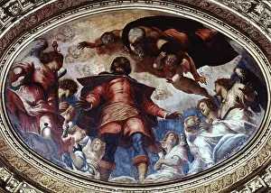 Roche: The Glory of Saint Roche Tintoretto (Jacopo Robusti)