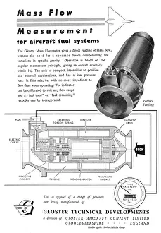 Flowmeter: Gloster Aircraft Co - Mass Flowmeter