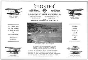 Brockworth: Gloster Aircraft Range & View Of Brockworth