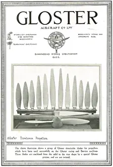 Duralumin: Gloster Detachable Duralumin Propeller Blades