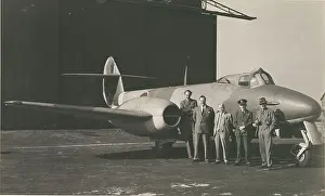 Forerunner: Gloster F9/40 DG205/G forerunner of the Meteor