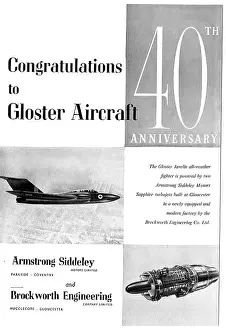 Turbojets: Gloster Javelin Powered By Armstrong