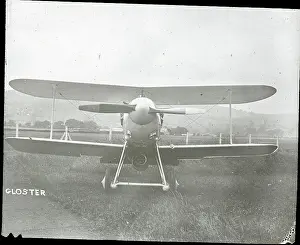 Internally: Gloster Mars I, G-EAXZ, in its Gloster I form where the