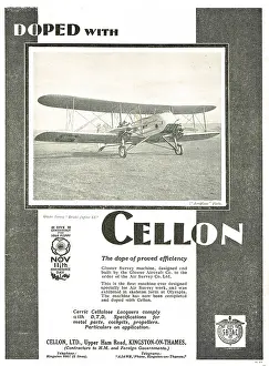 Doped: The Gloster Survey Aircraft Is Doped With Cellon