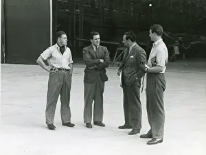 Phillip: Gloster test pilots: Beamont, Stanbury, Greenwood and Preedy