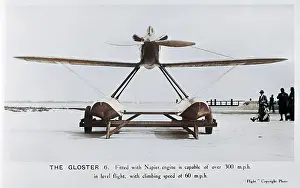 Napier: Gloster VI seaplane with Napier engine