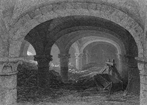 Gloomy: Gloucester Cathedral