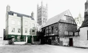 Millers: Gloucester, Cathedral, from Millers Green 1891