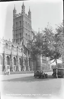Gloucester: Gloucester Cathedral from the South West