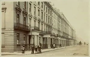 Bayswater: Gloucester Terrace - corner with Lancaster Street, London