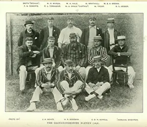 Sportsman: Gloucestershire Cricket Team, 1898