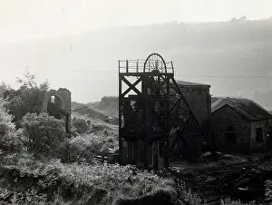 Pumping: Glyn Pits Colliery, near Pontypool, Gwent, South Wales