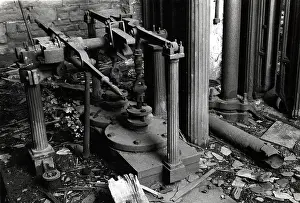 Pumping: Glyn Pits Colliery, near Pontypool, Gwent, South Wales