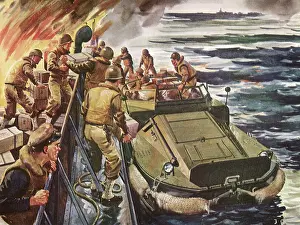 Rescuing: GMC Duck rescuing Ammo from burning LCT