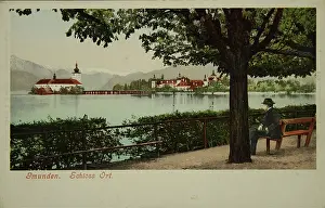 Promenades: Gmunden. Ort Caste. View from the Esplanade. About