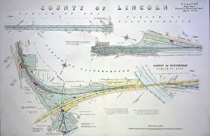 Gainsborough: GN and GER railway lines