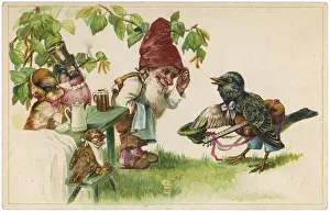 Gnome: GNOME SERVES BIRDS