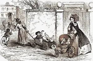 Infantile: Go-Cart and Pram 1866