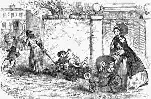 Infantile: Go-Cart and Pram 1866