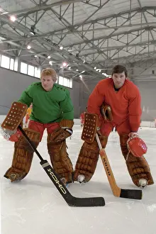 Myshkin: Goalkeepers Vladimir Myshkin and Vladislav Tretyak, 1984