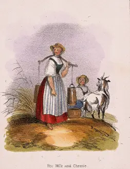 Keeper: The goat keeper. From Graphic Illustrations of