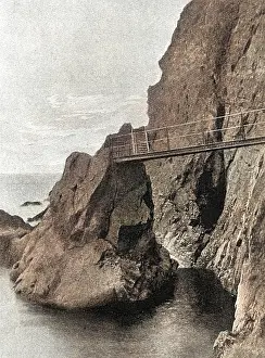 Gobbins: Gobbins cliff path