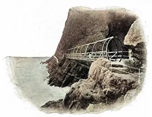 Gobbins: Gobbins cliff path