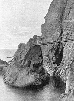 Gobbins: Gobbins cliff path