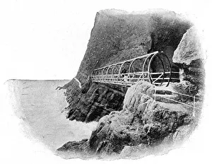 Gobbins: Gobbins cliff path