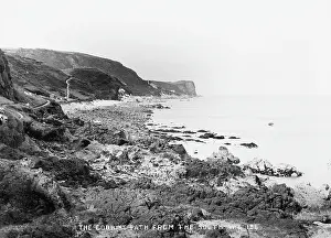 Gobbins: The Gobbins Path from the South