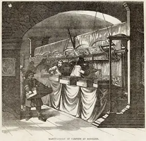 Manufactory: Gobelins carpet-making