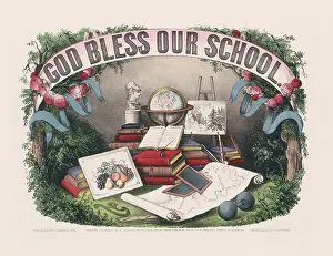 Conventional: God bless our school