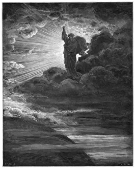Creates: God Creates Light - Dore