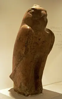 Nubian: God Horus as a falcon. 25th Dynasty