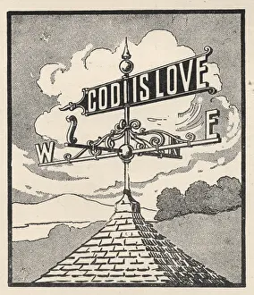Weathervane: God Is Love - text and graphic