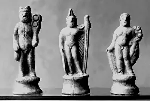 Deities: God statues of the Teutons