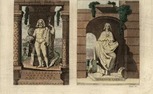 Centaurs: The god Thor and goddess Nehalennia