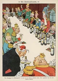 Toasting: THE GOD OF WAR/1909