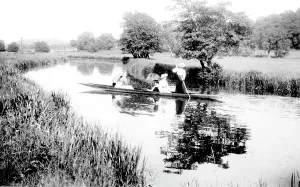 Godalming: Godalming, Boating on the River Wey 1908