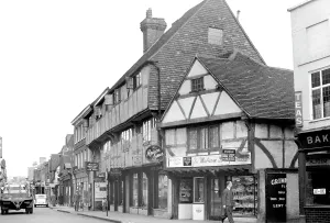 Godalming: Godalming, High Street c1955