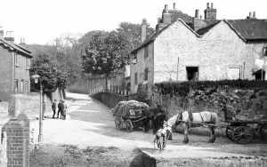 Godalming: Godalming, Mill Lane 1910