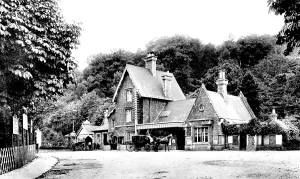 Godalming: Godalming, Railway Station 1906