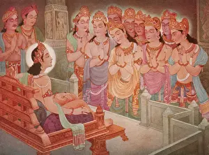 Attachment: Gods Entertaining Mahavira