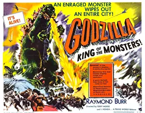 Burr: Godzilla, king of the monsters starring Raymond