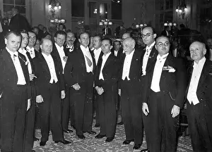 Kaiserhof: Goebbels with artists at the 9th Congress of Composers and A