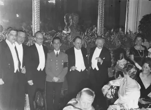 Gustaf: Goebbels at a ball of the Prussian State Theater in Berlin